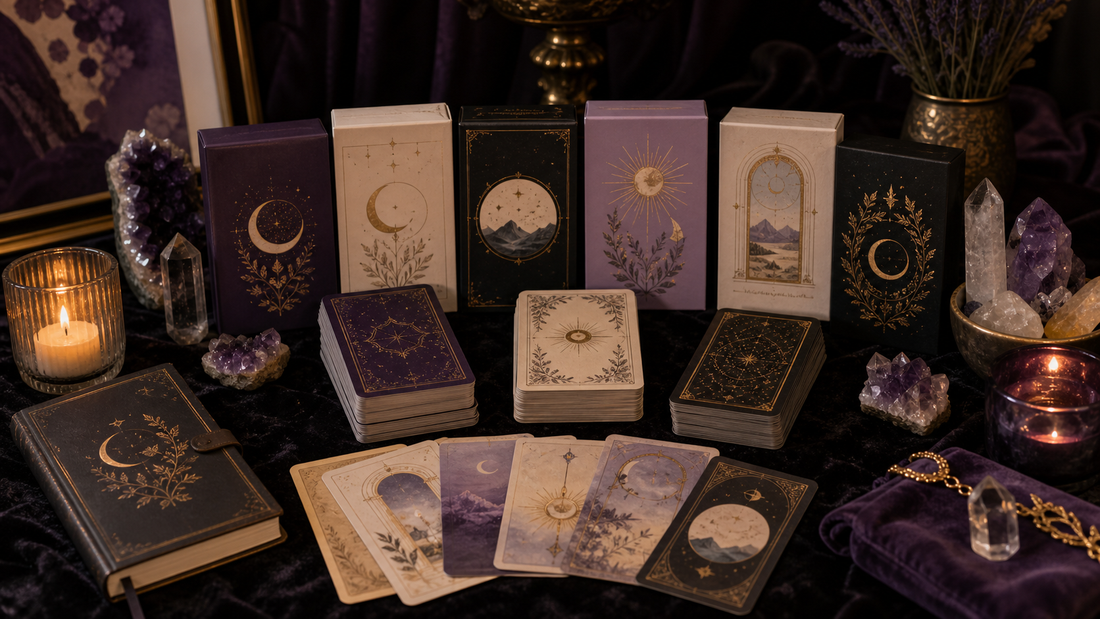 Oracle cards beginner guide with tarot and oracle decks