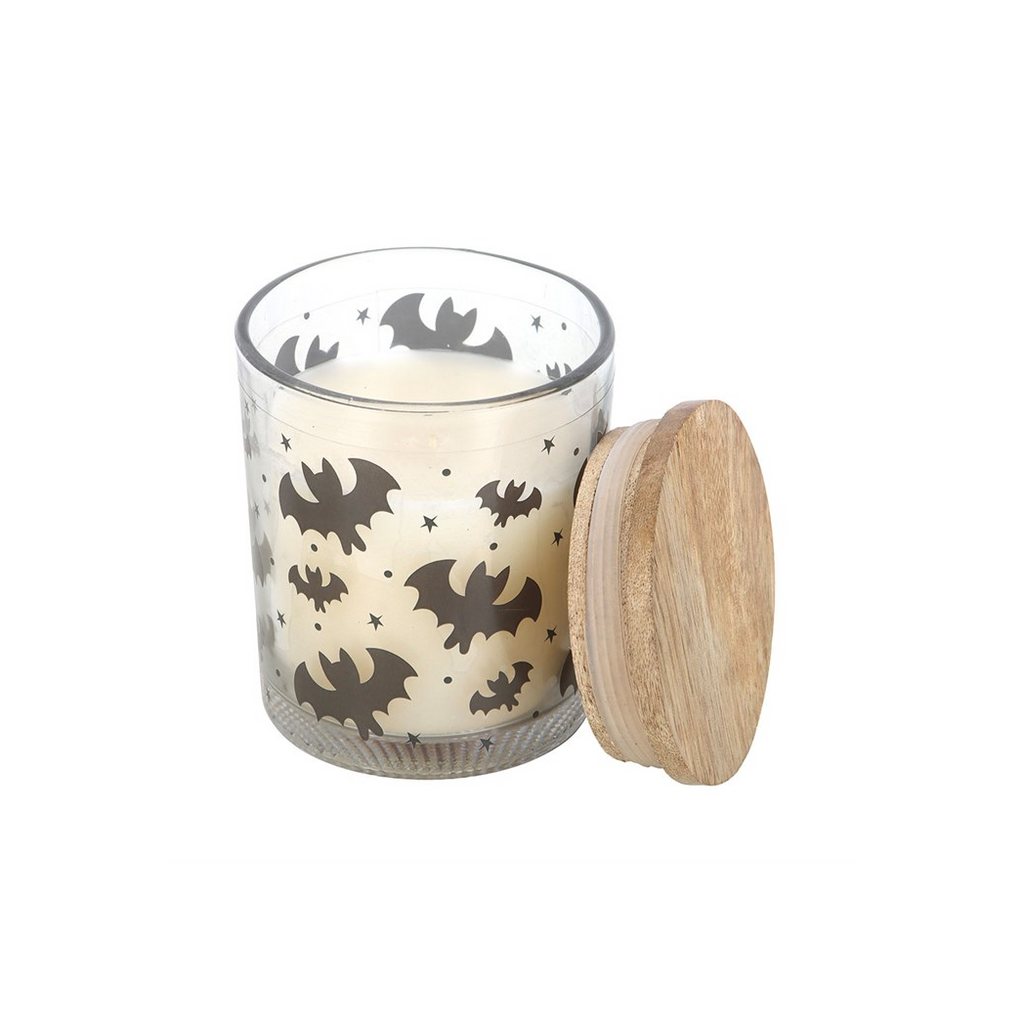 Bat Print Mulberry Candle
