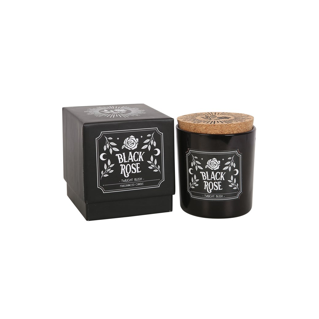Black Rose Twilight Blush Candle
