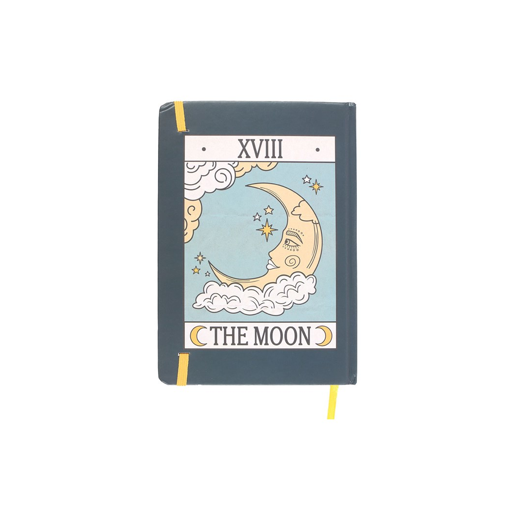 The Moon Vintage Tarot A5 Notebook