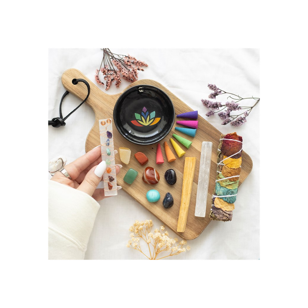 Sacred Chakra Deluxe Healing and Wellness Kit