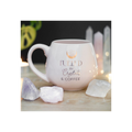 Crystals and Coffee Rounded Mug