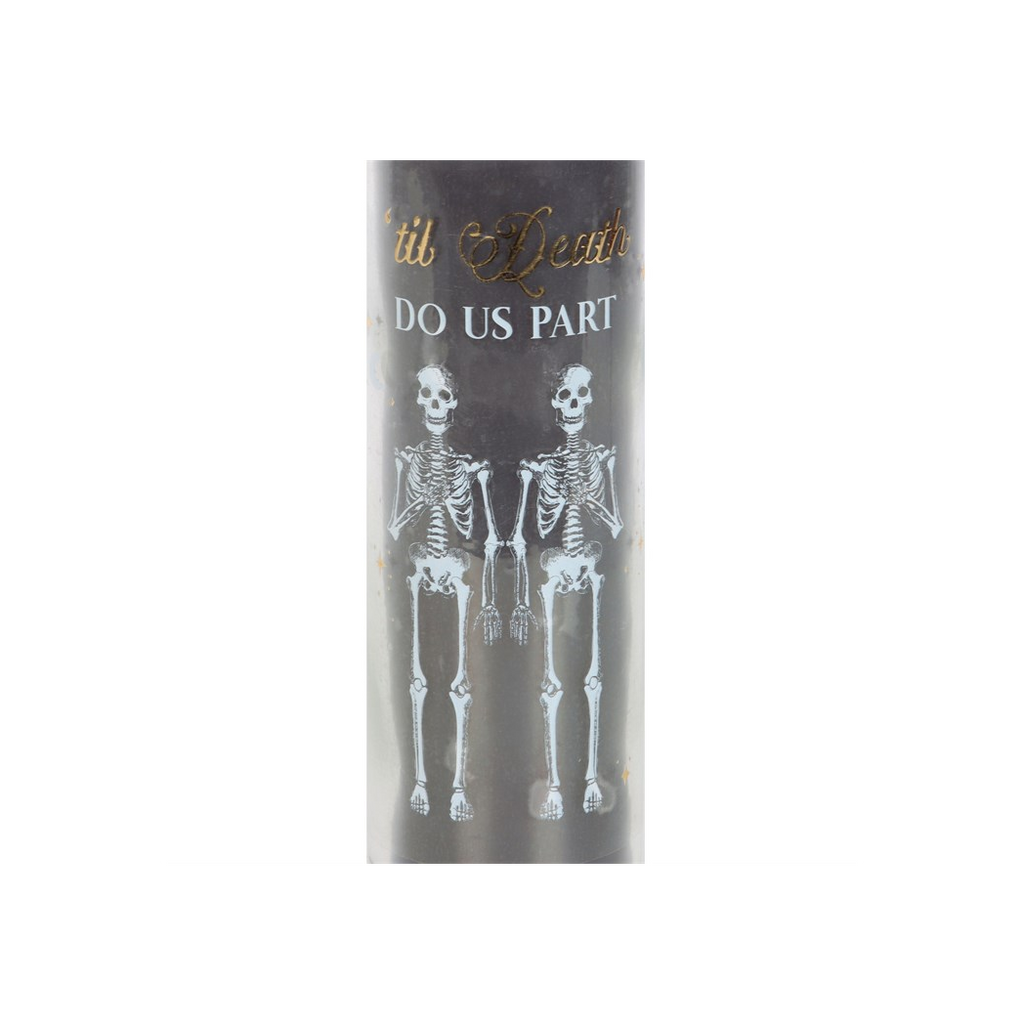 Til Death Do Us Part Amber Noir Tube Candle
