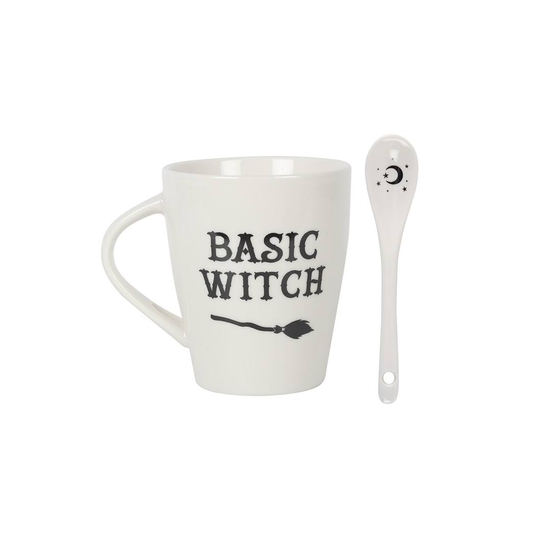 Basic Witch Mug and Spoon Set