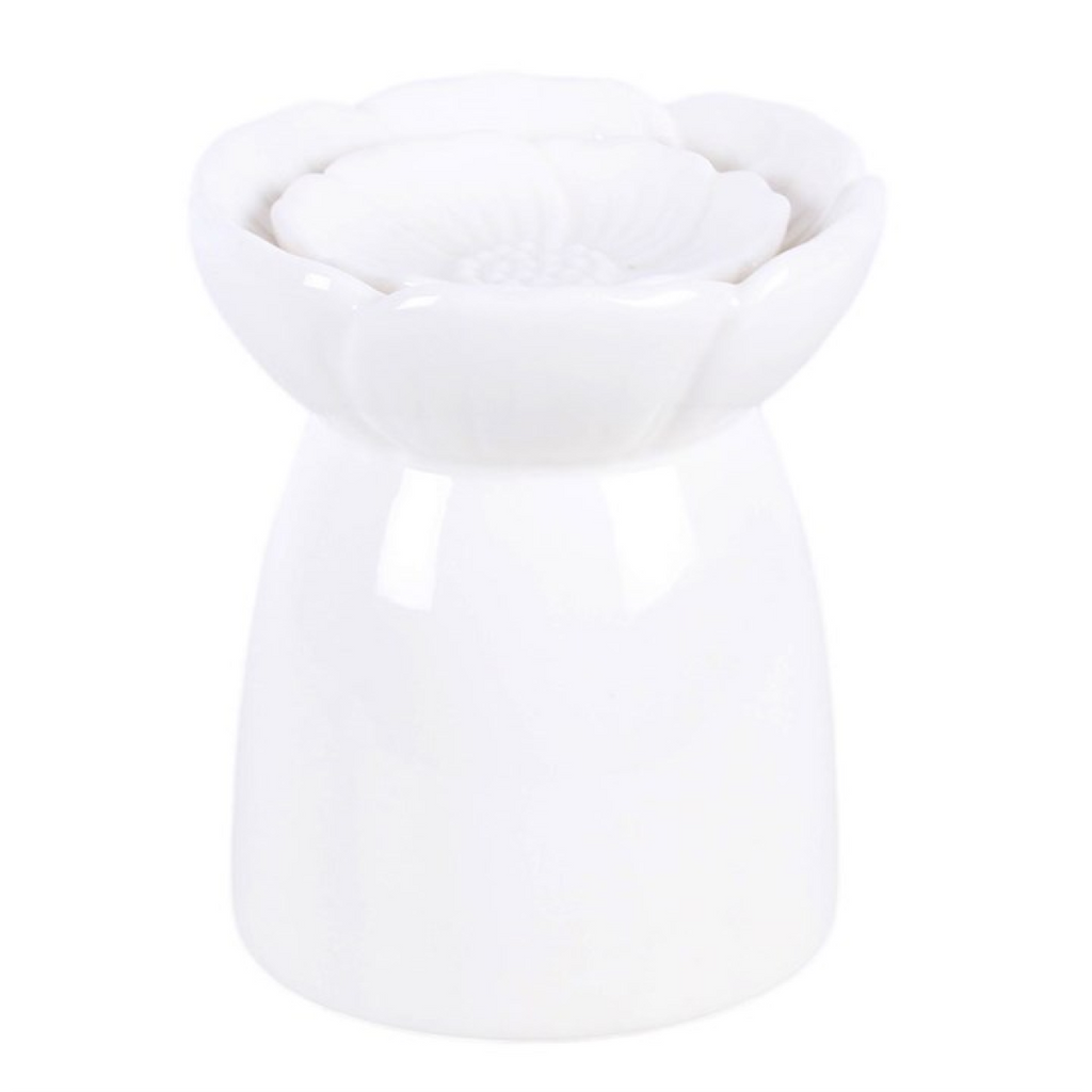 White Peony Oil Burner and Wax Warmer product image 2