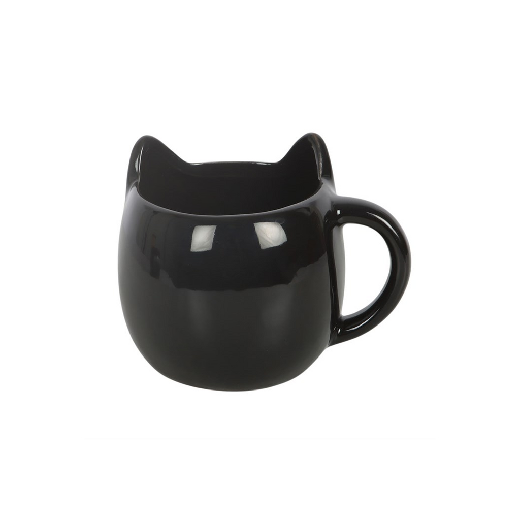 Magick Black Cat Face Mug