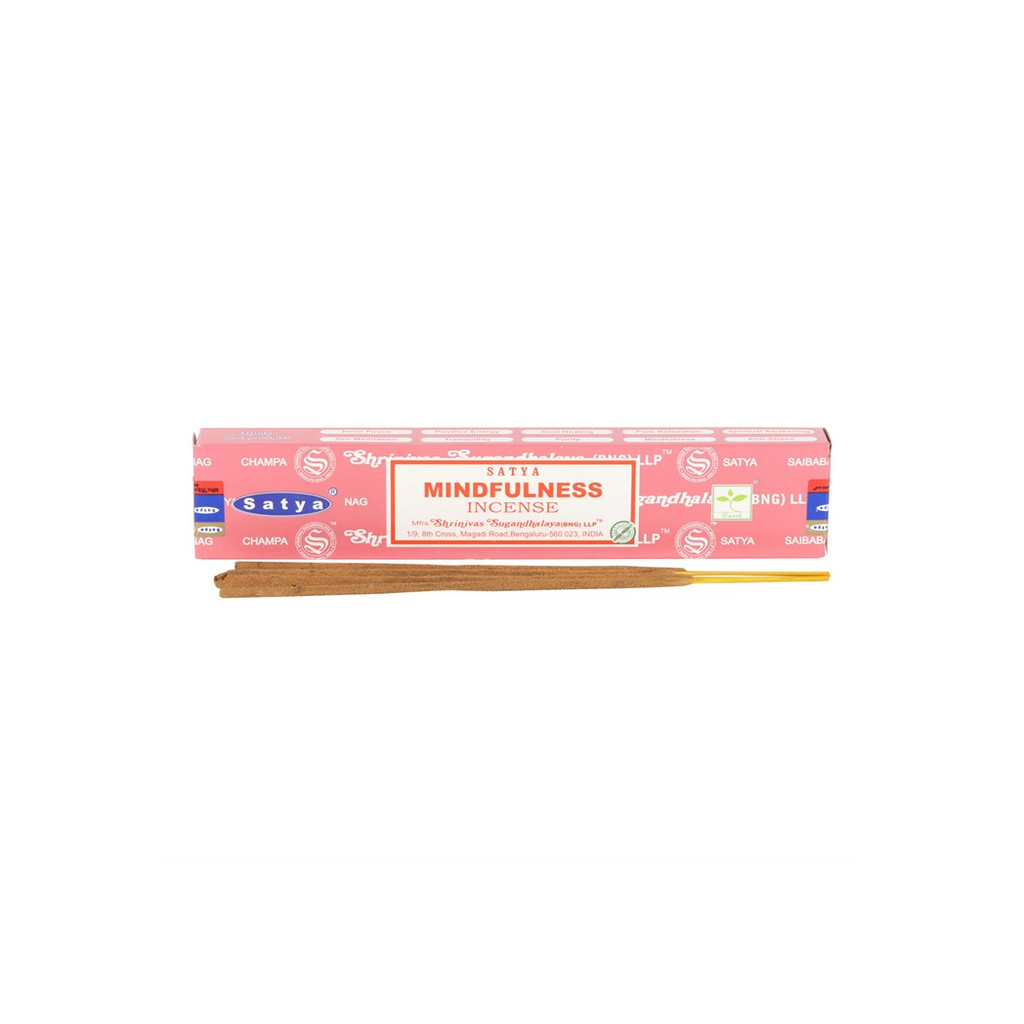 Set of 12 Mindfulness Incense Sticks by Satya (12/50)