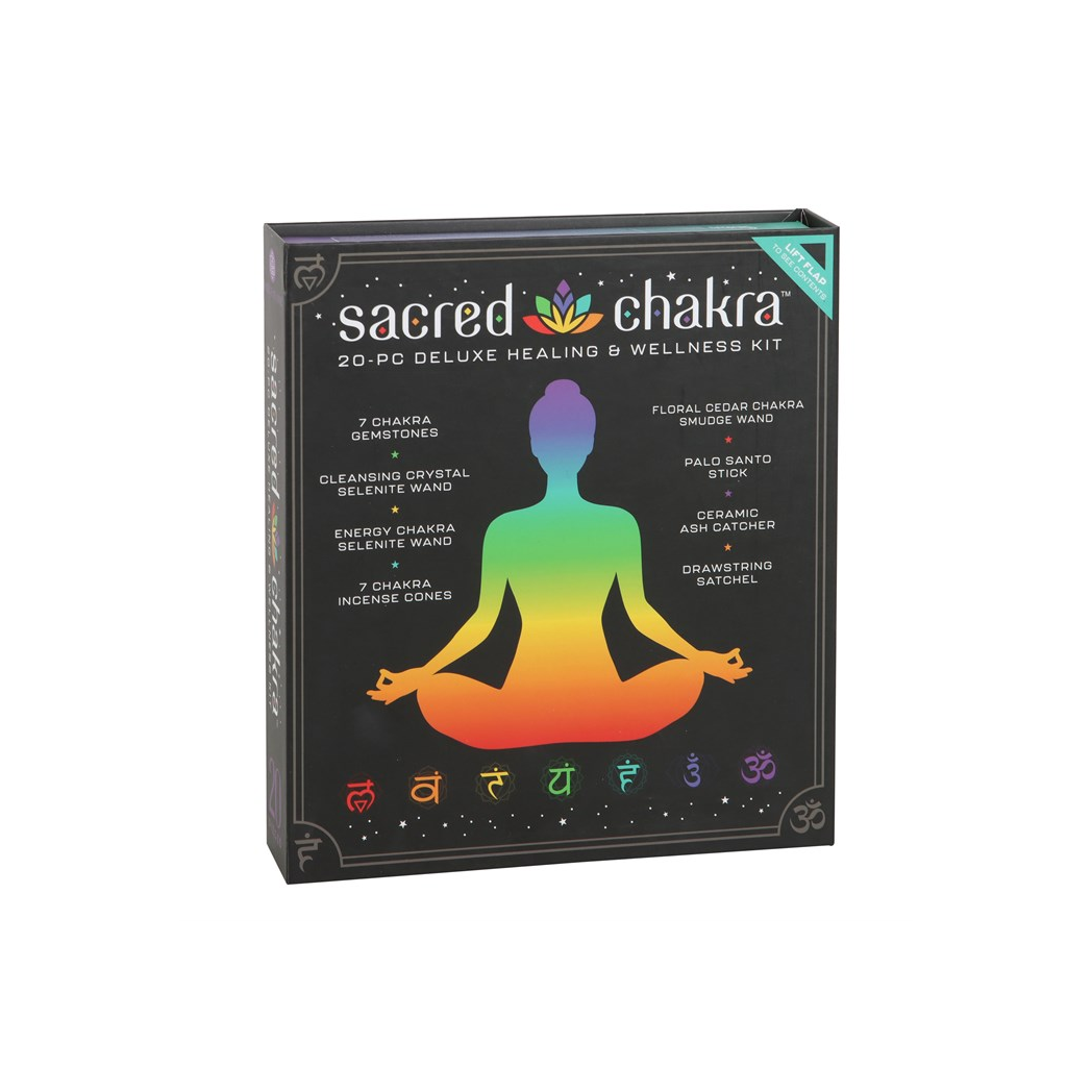 Sacred Chakra Deluxe Healing and Wellness Kit