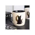 Sitting Magick Black Cat Mug