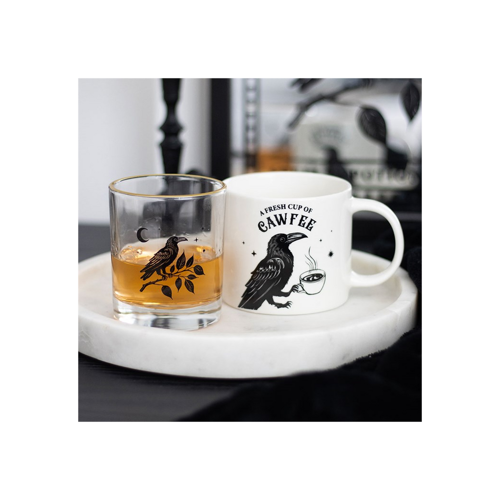 Fresh Cup of Cawfee Raven Mug