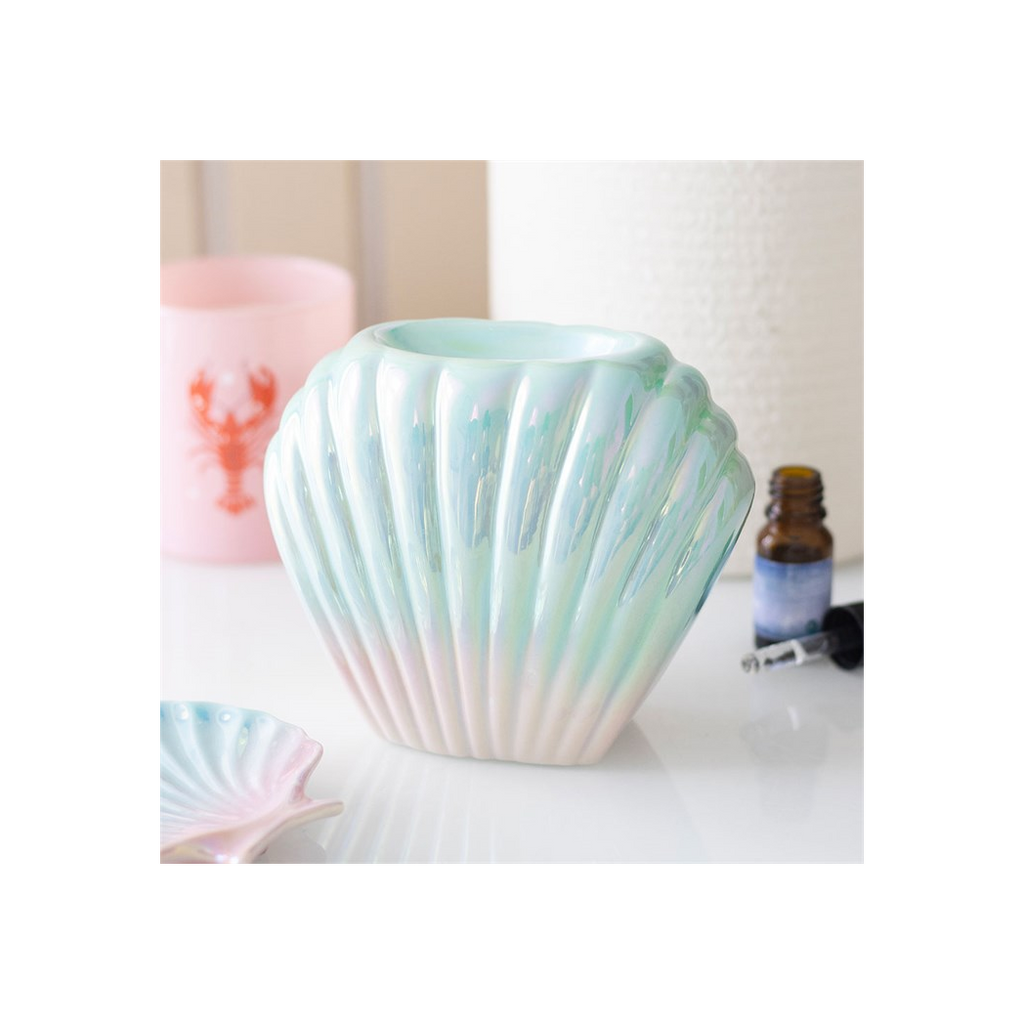 Iridescent Shell Oil Burner