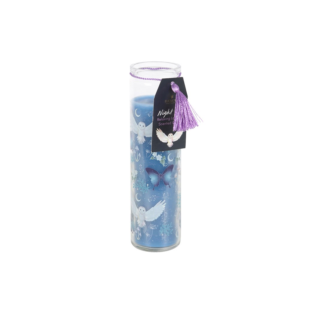 Night Owl Lavender Tube Candle