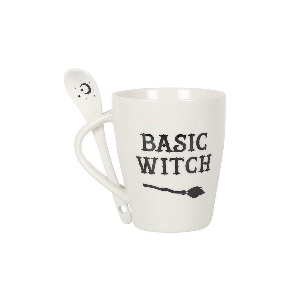 Basic Witch Mug and Spoon Set