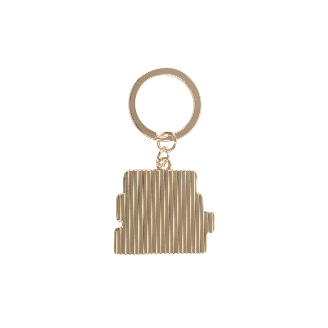 The Haunted Library Book Stack Keyring