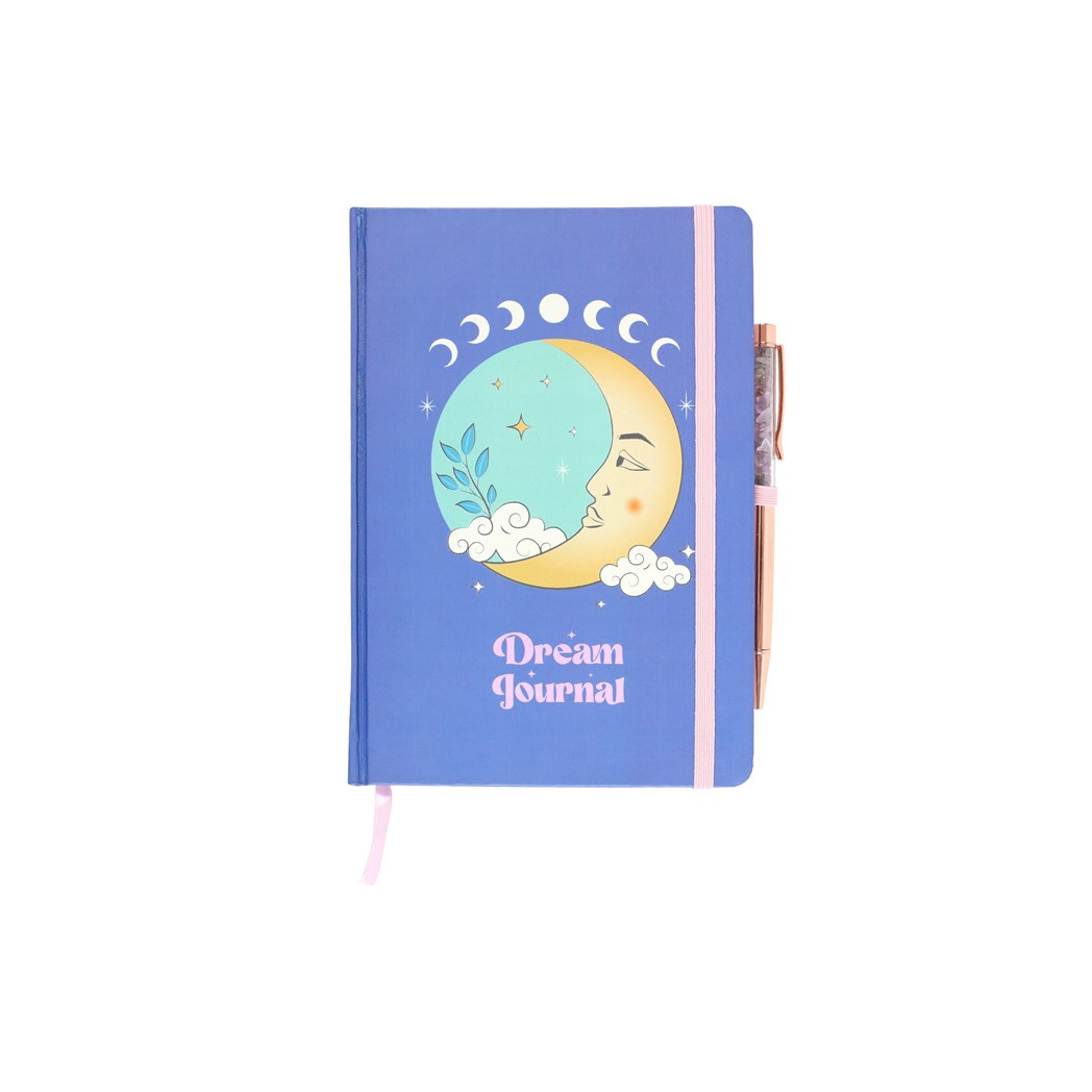 The Moon Dream Journal with Amethyst Pen