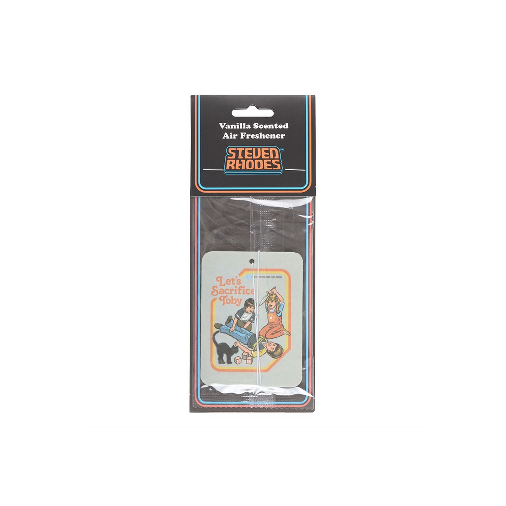 Let's Sacrifice Toby Vanilla Air Freshener by Steven Rhodes