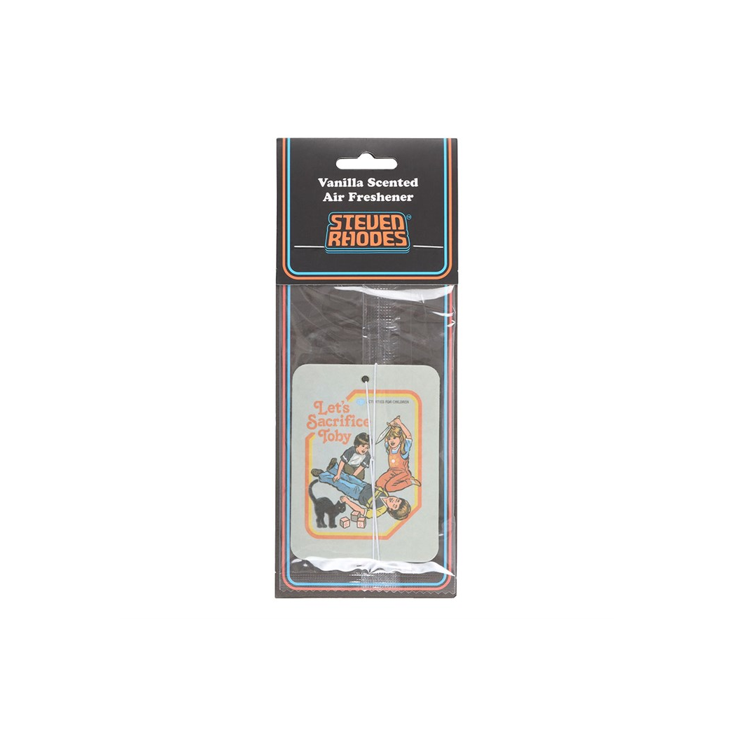 Let's Sacrifice Toby Vanilla Air Freshener by Steven Rhodes