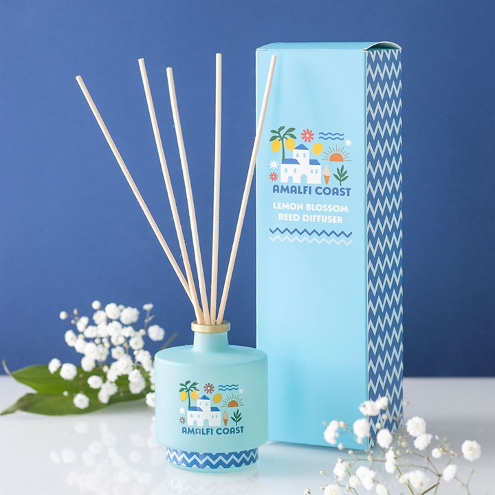 Amalfi Coast sparkling lemon blossom reed diffuser