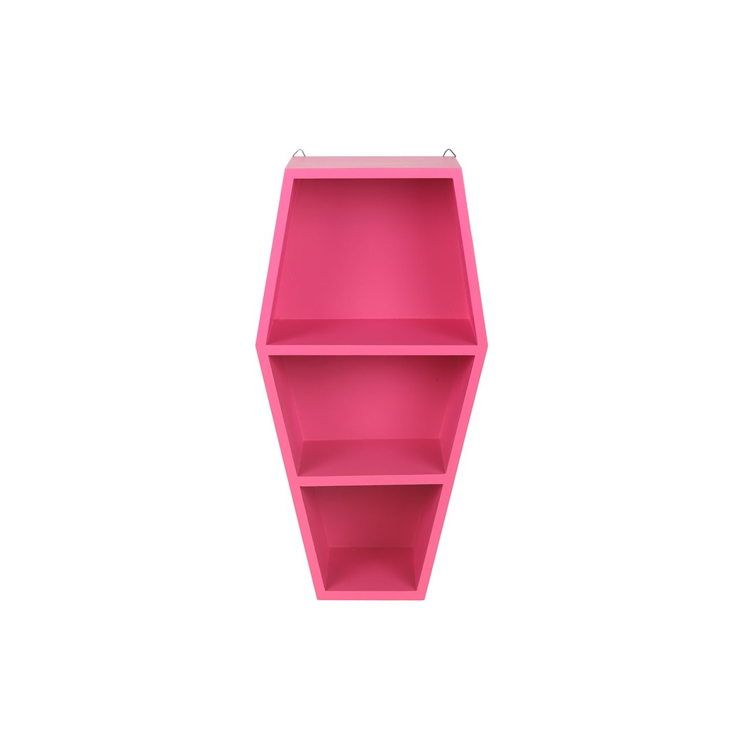 Small Hot Pink Coffin Shelf
