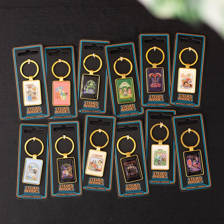 Learn About Recycling Keyring by Steven Rhodes