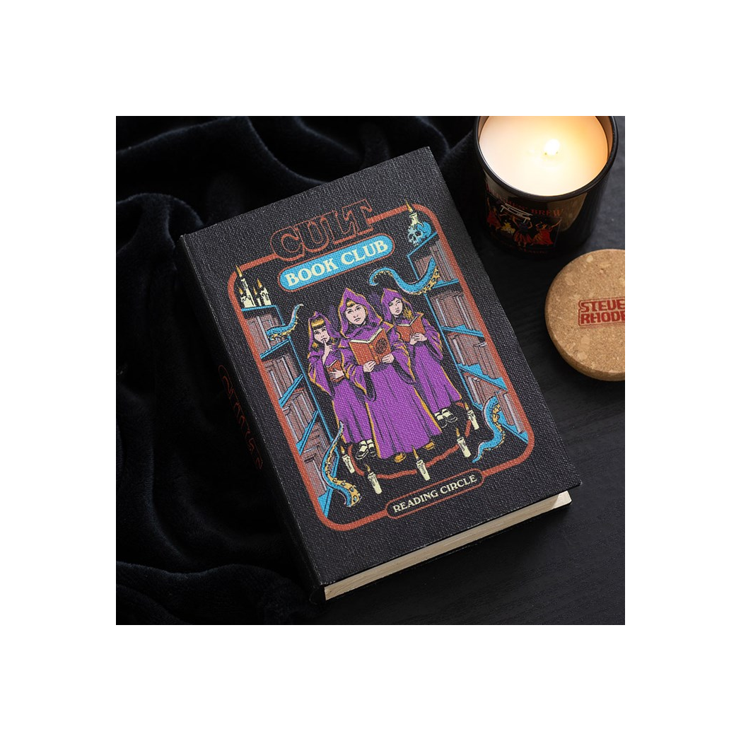 Cult Book Club Book-Shaped  Storage Box by Steven Rhodes