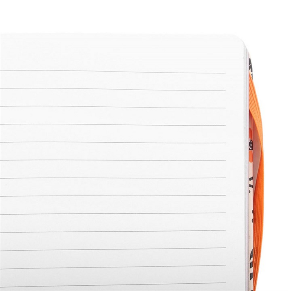 Frightful Folk Print A5 Notebook