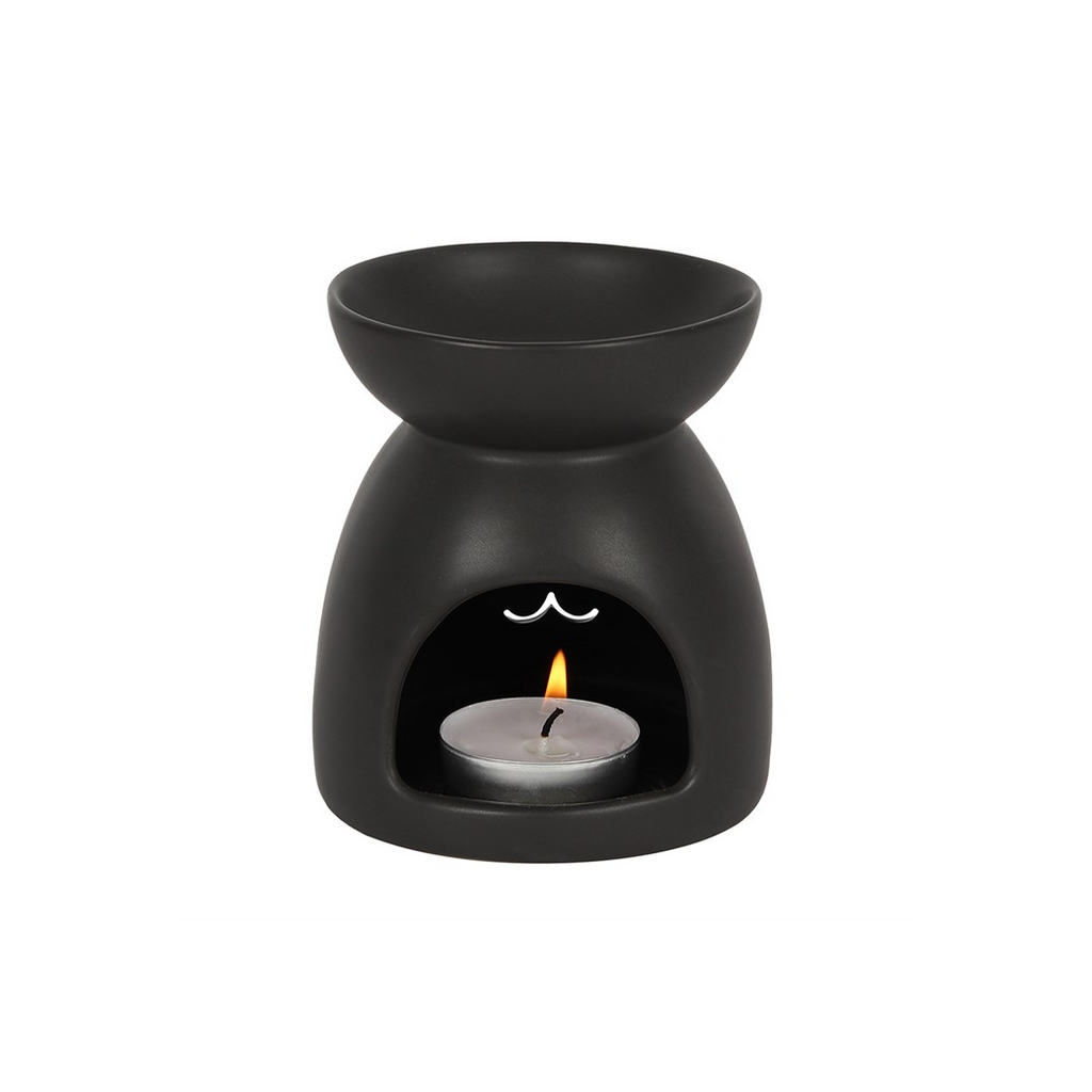 Black Cat Cut Out Oil Burner and Wax Warmer