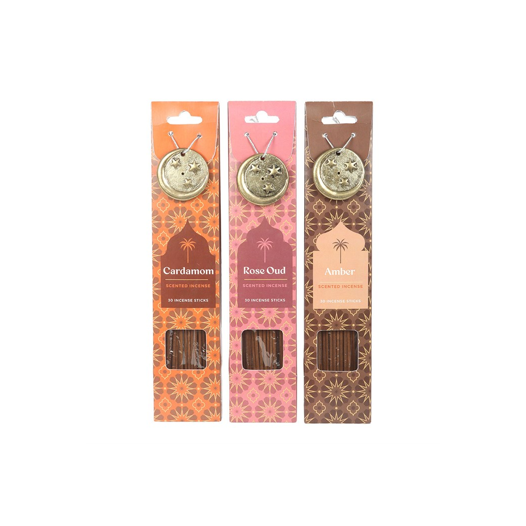 Set of 18 Arabian Nights Incense Gift Sets in Display