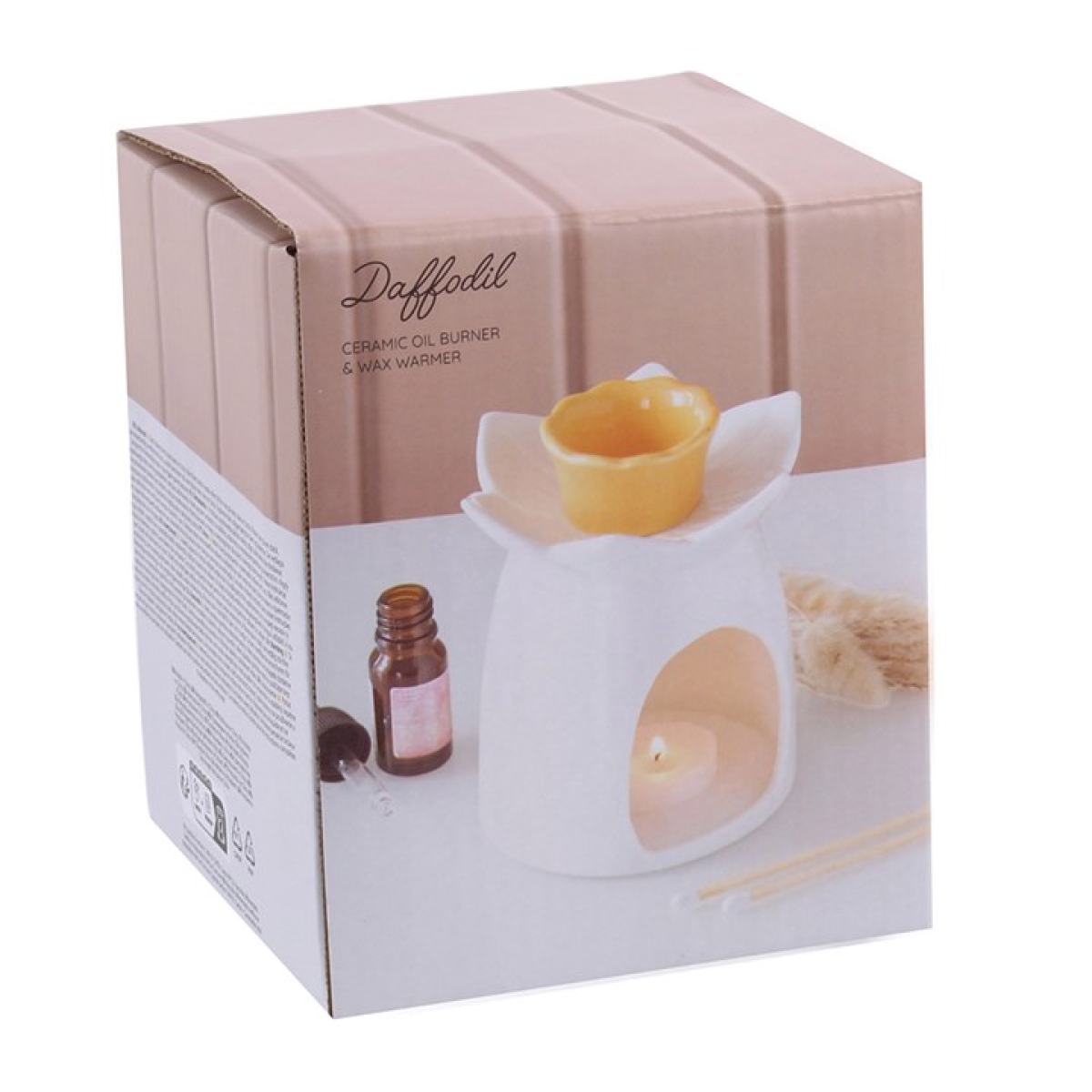 White Daffodil Oil Burner and Wax Warmer product image 6