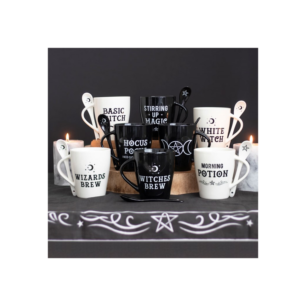 Basic Witch Mug and Spoon Set