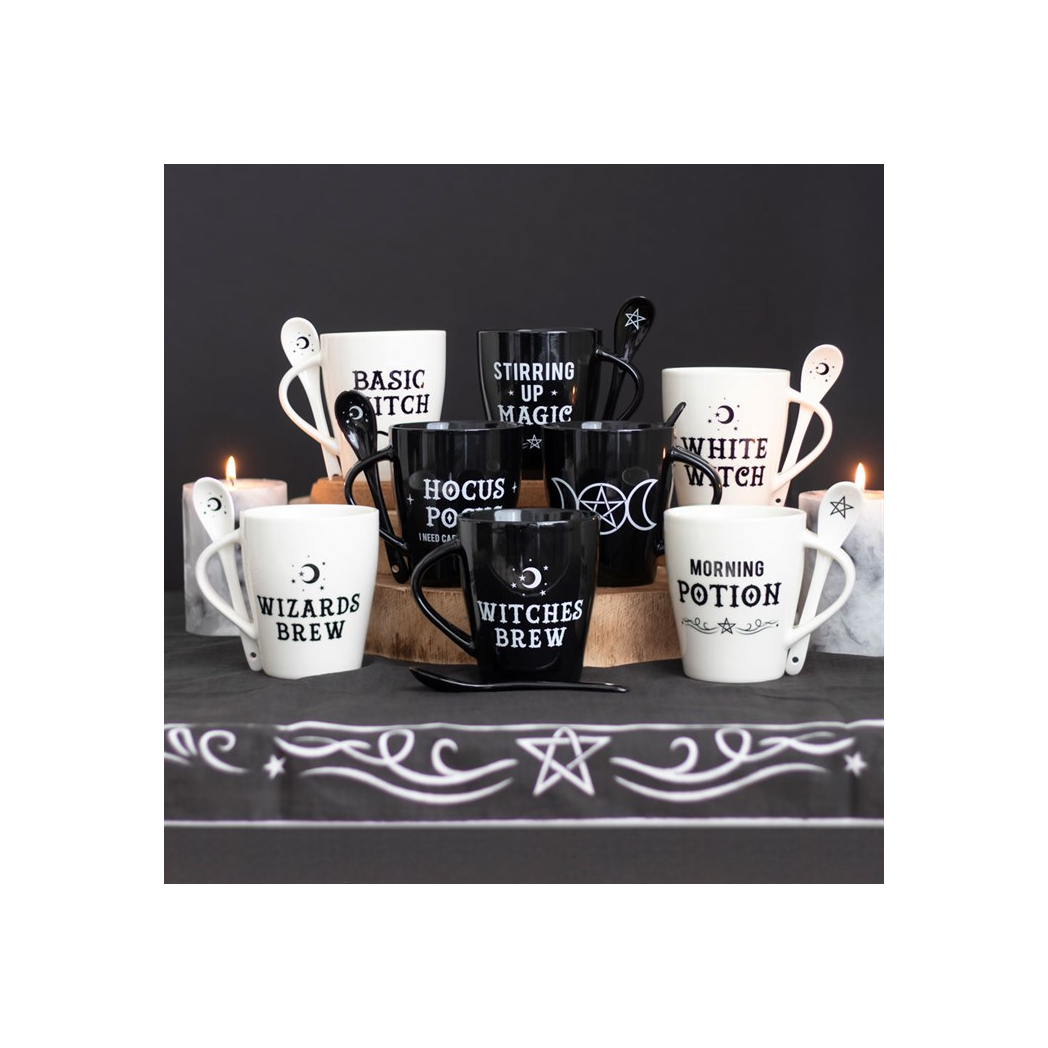 Basic Witch Mug and Spoon Set