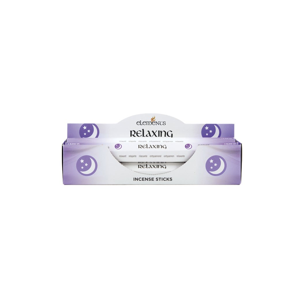 Set of 6 Packets of Elements Relaxing Incense Sticks