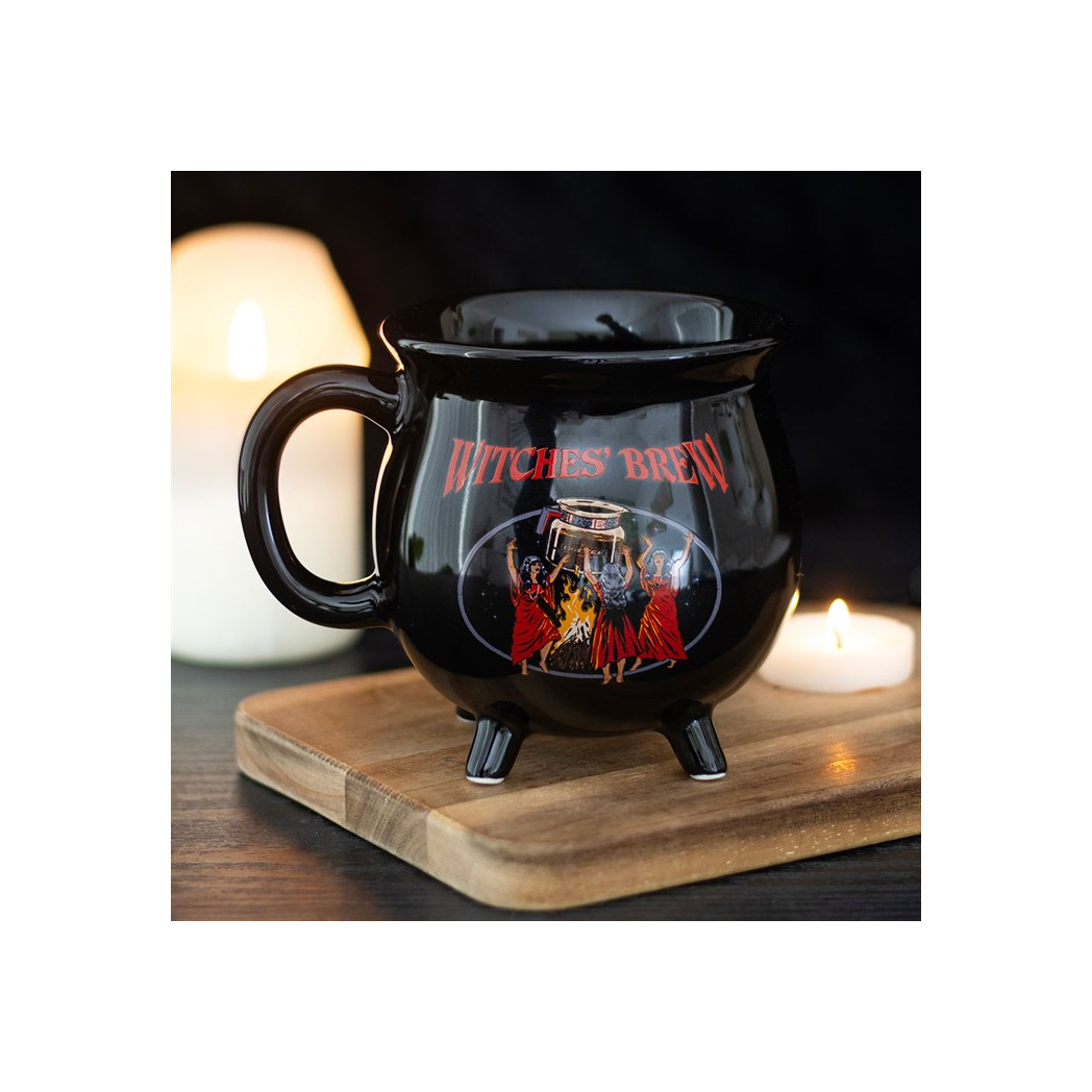 Witches' Brew Cauldron Mug by Steven Rhodes