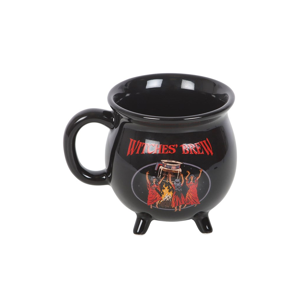 Witches' Brew Cauldron Mug by Steven Rhodes