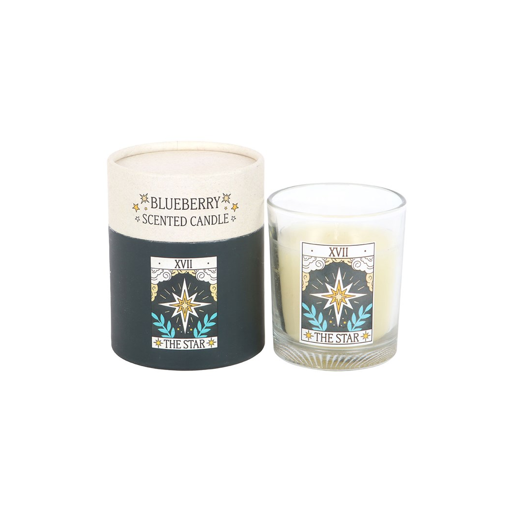 The Star Vintage Tarot Blueberry Candle