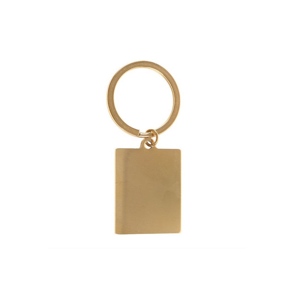 The Wheel of Fortune Vintage Tarot Keyring