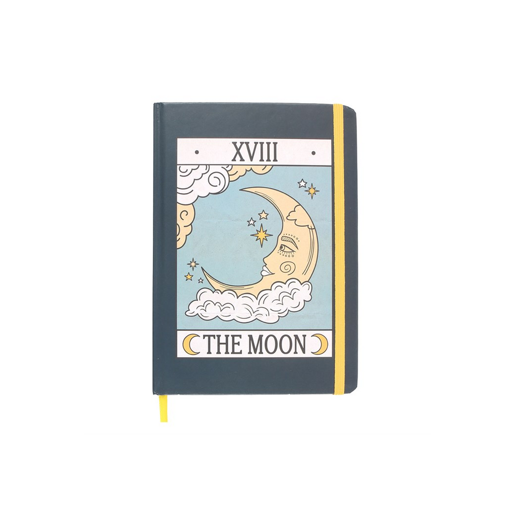 The Moon Vintage Tarot A5 Notebook