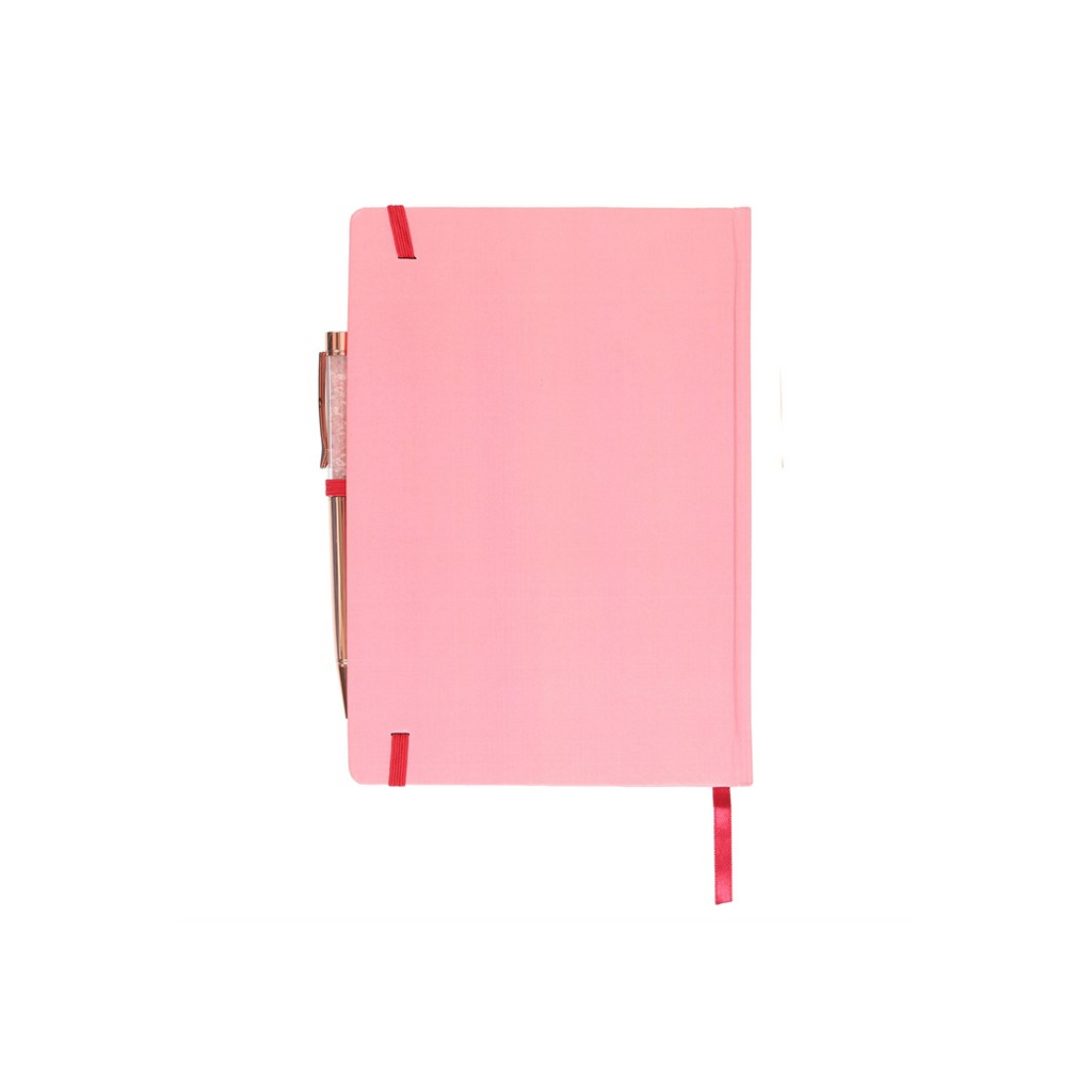 The Sun Gratitude Journal with Rose Quartz Pen