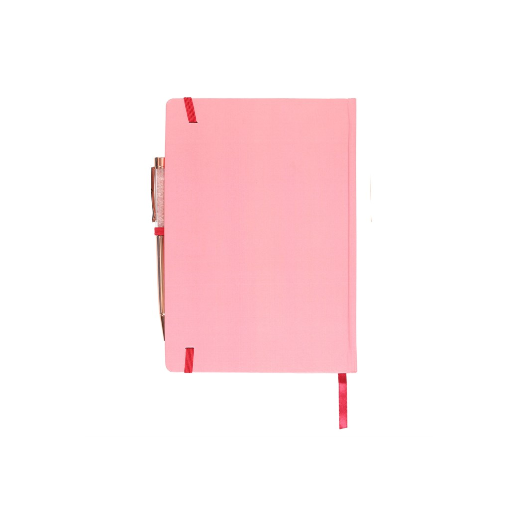 The Sun Gratitude Journal with Rose Quartz Pen