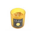 Solar Plexus Chakra Lemon Crystal Chip Candle