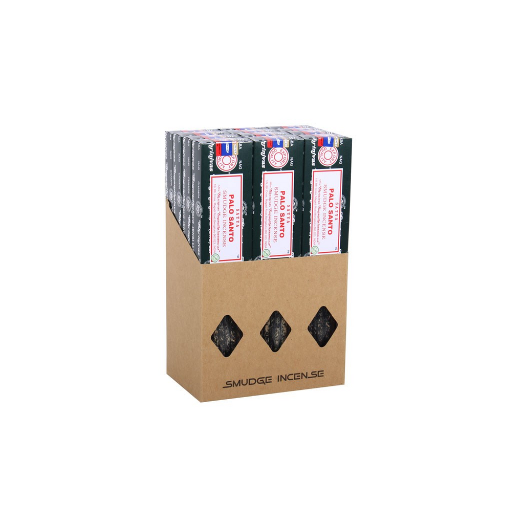 12 Packs of Satya Palo Santo Smudge Incense 25g
