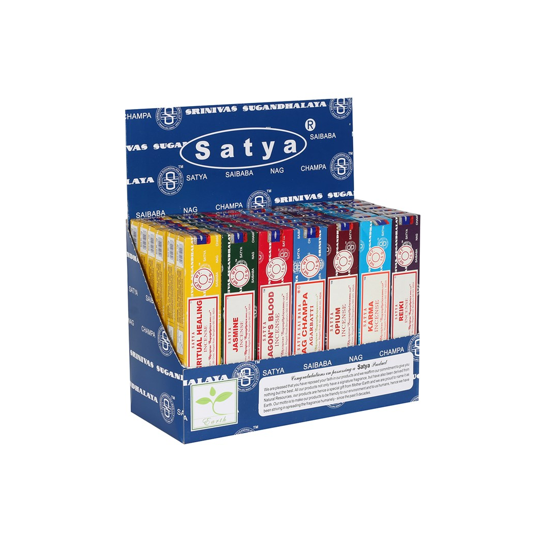 Satya Incense Sticks Starter Display 1
