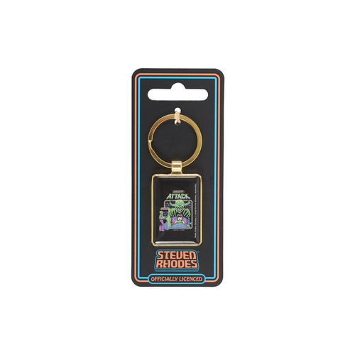 Anxiety Attack Keyring by Steven Rhodes
