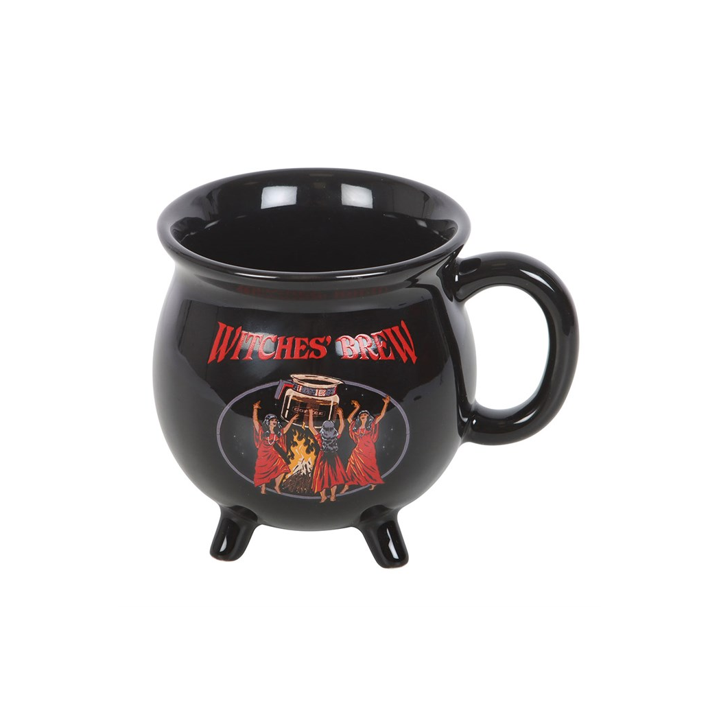 Witches' Brew Cauldron Mug by Steven Rhodes