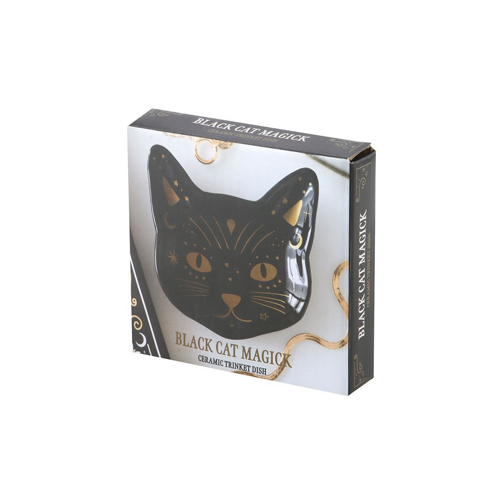 Magick Black Cat Face Trinket Dish product image 4