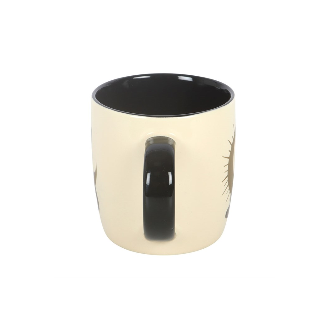 Sitting Magick Black Cat Mug