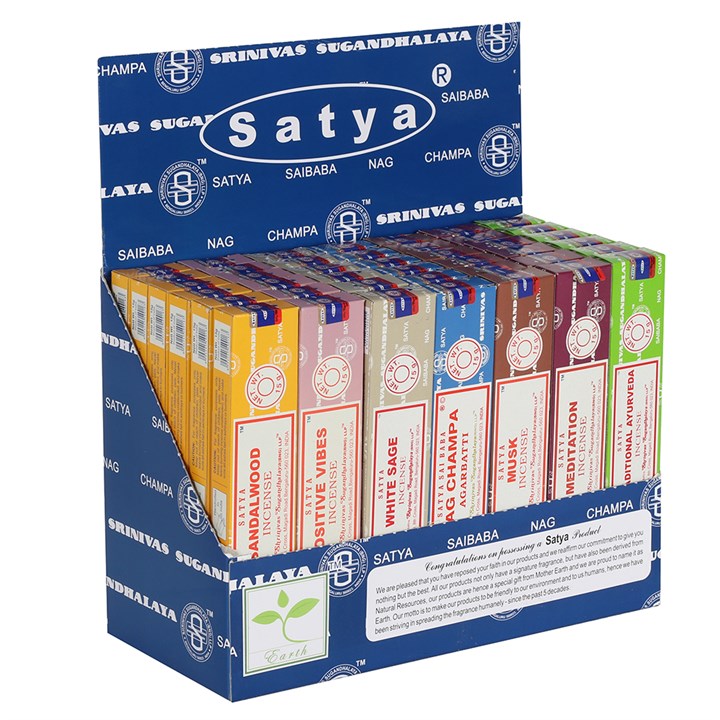 Satya Incense Sticks Starter Display 2