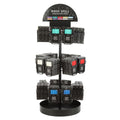 Set of 72 Magic Spell Candles on Tabletop Spinner Display