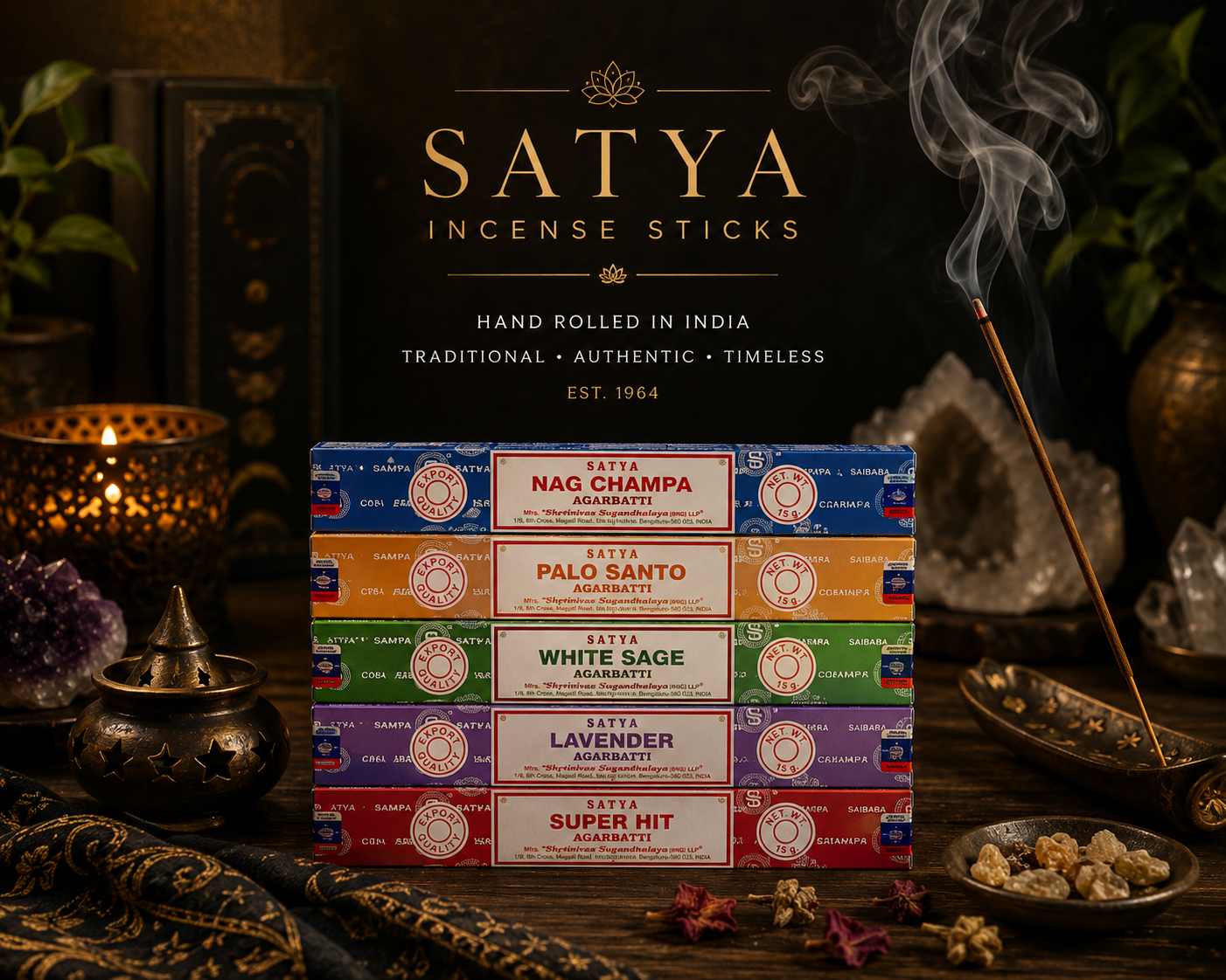 Satya Incense Sticks | Choose Your Fragrance