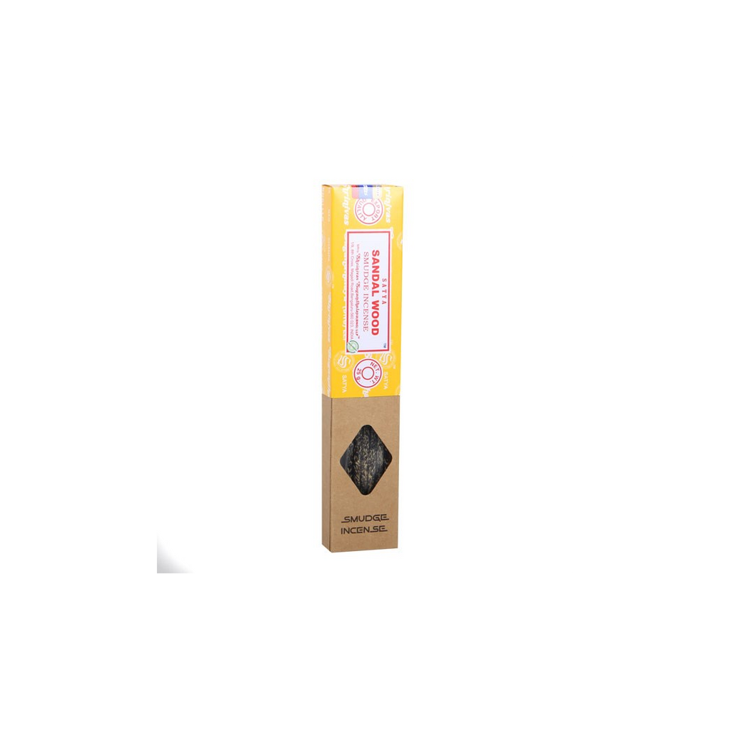 12 Packs of Satya Sandalwood Smudge Incense 25g